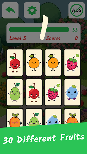 Kids Memory Game: Fruits Screenshot 3