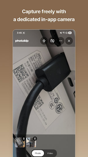 PhotoKip - Work Photo Camera Screenshot 3
