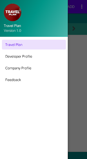 Travel Plan Screenshot 0