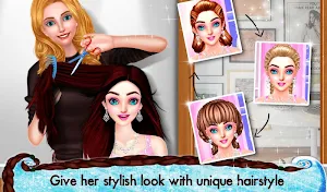 Gorgeous Wedding Bride Hair Do Design Spa Salon Screenshot 3