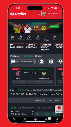 Sportybet Screenshot 1
