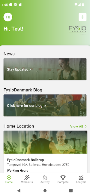 FysioDanmark Ballerup Screenshot 1