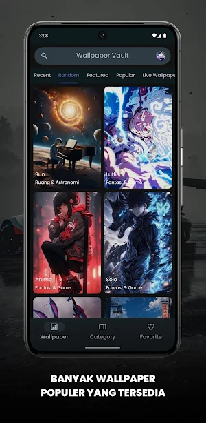 Wallpaper Vault - HD 4K Gerak Screenshot 1