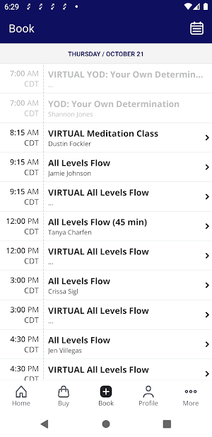 My Indigo Yoga Screenshot 1