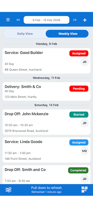 Smartjobs App Screenshot 0