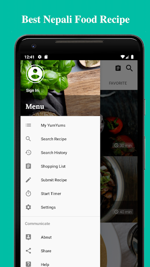 YumYum: Nepali Food Recipes & Videos Screenshot 0