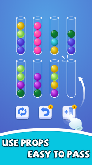 Color Ball Sort Puzzle Screenshot 1