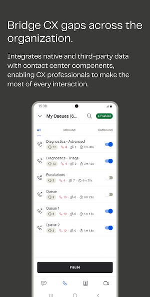 8x8 Work for Managed Devices Screenshot 2