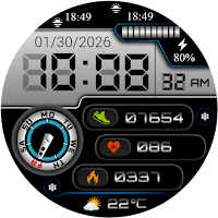 SY53 Watch Face for Wear OS