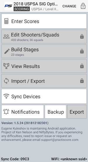 PractiScore Screenshot 1