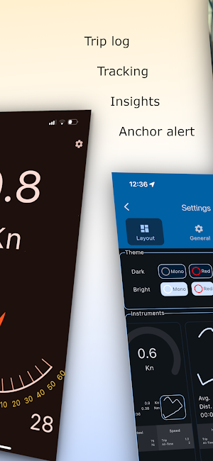 Nautical Dashboard Screenshot 1