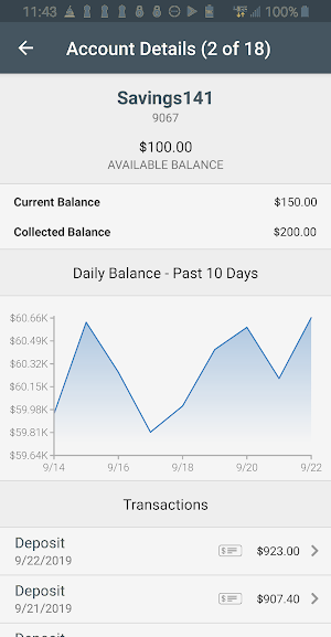 Tandem Treasury Management Screenshot 1