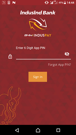 BHIM IndusPay Screenshot 1