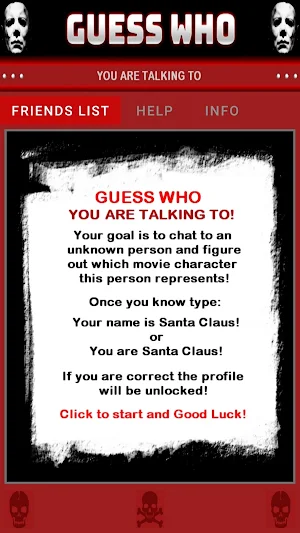 Jump Scare Chat - Guess Who Screenshot 2