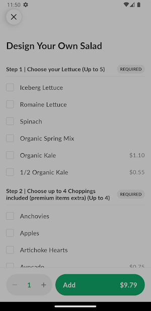 Choice Greens Screenshot 3
