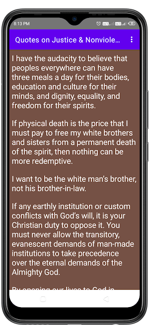 Martin Luther Quotes Offline Screenshot 1