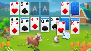 Solitaire - Farm Animals Screenshot 1