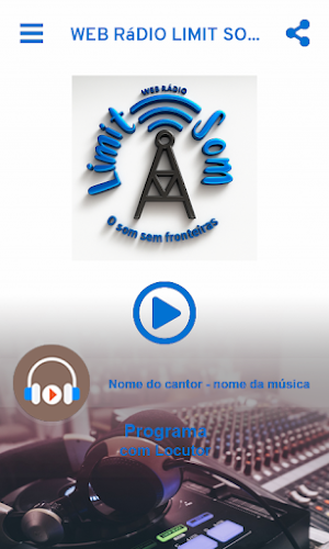 Web Rádio Limit Som Screenshot 1