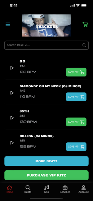 TRACKZ.SHOP Screenshot 0
