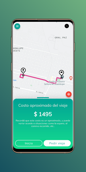 Taxi App Pasajeros Screenshot 3