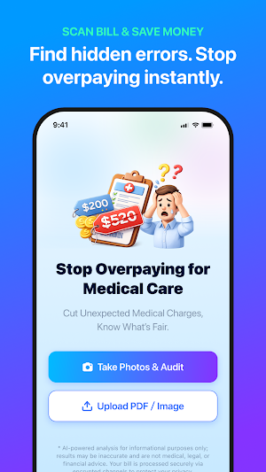 BillGuard — Med Bill Review Screenshot 0