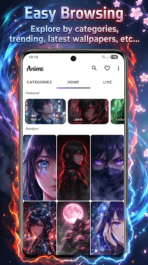 Anime Wallpapers Live & 4K Screenshot 3
