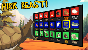 Wolf Fights Woodland Animals Screenshot 1
