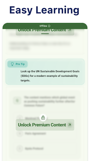 Sustainability Studies Screenshot 1