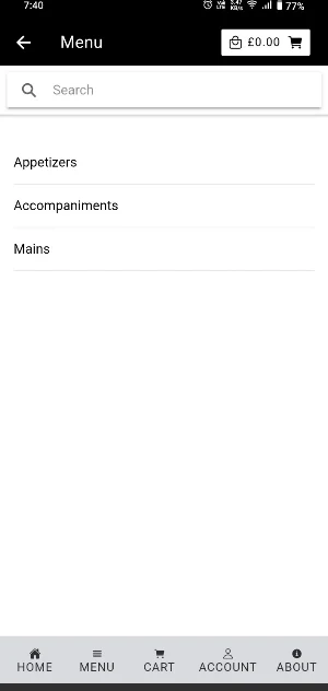 Amorn Thai Screenshot 1