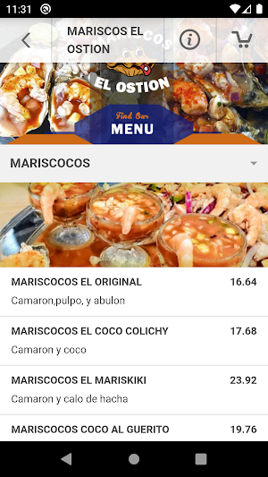 Mariscos el Ostion Pomona Screenshot 2