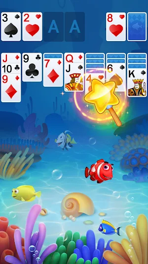 Solitaire 3D Fish Screenshot 1