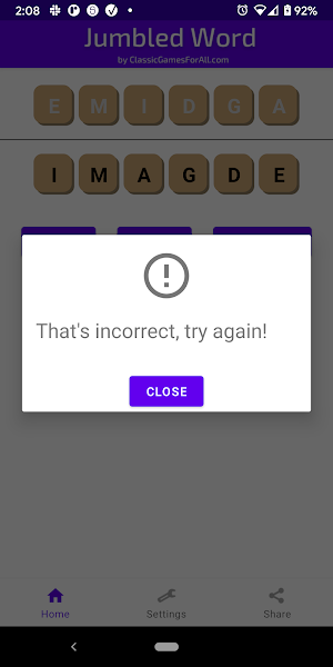 Jumbled Word Screenshot 2