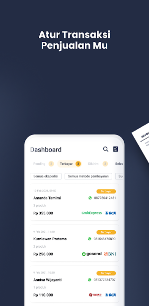Keyta - Bisnis & Pengiriman Screenshot 2