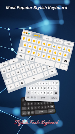 Font keyboard: Fonts Art,Emoji Screenshot 3