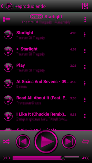 SKIN PLAYERPRO V4 ELEGANT PINK Screenshot 2