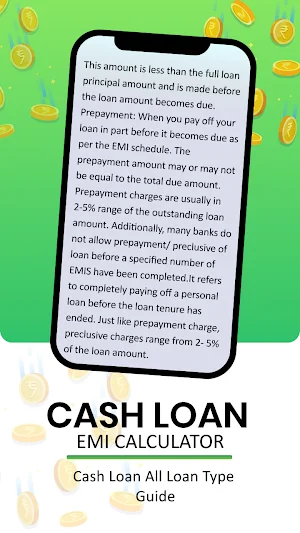 LoanCash-EMI & Loan Calculator Screenshot 3