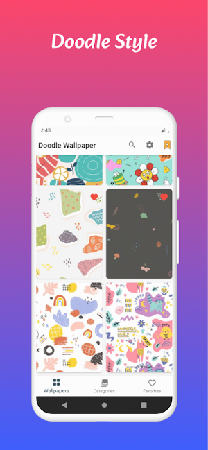 Doodle Wallpaper Screenshot 1