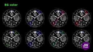 JW122 jwstudio watchface Screenshot 3