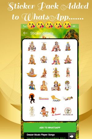 Hanuman Sticker For Whatsapp - Jay hanuman Jayanti Screenshot 3