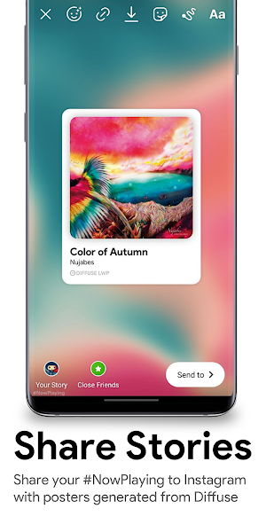 Diffuse Music Live Wallpaper Screenshot 3