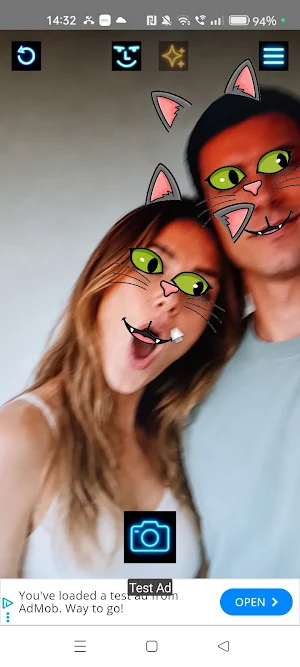Funny Face Camera FX Screenshot 1