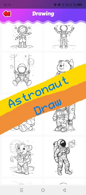 Astronaut Draw Screenshot 3
