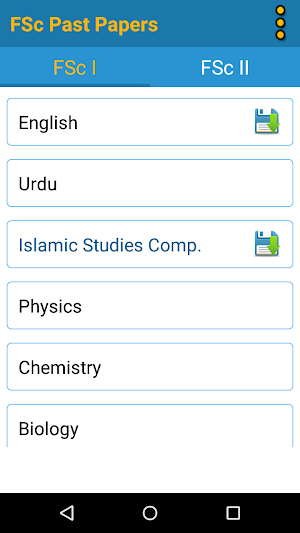 FSc Part 1 & 2 Past Papers Solved Free – Offline Screenshot 1