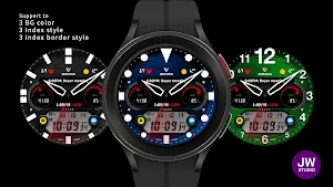 JW080 jwstudio watchface Screenshot 3