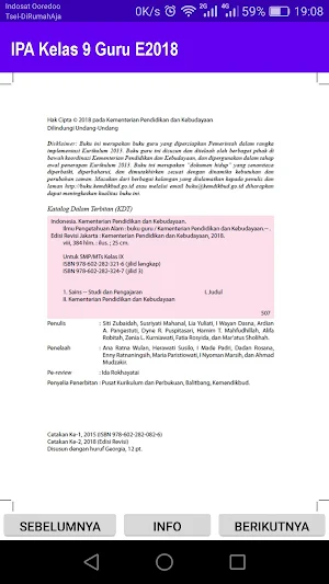 IPA Kelas 9 Guru E2018 Screenshot 1