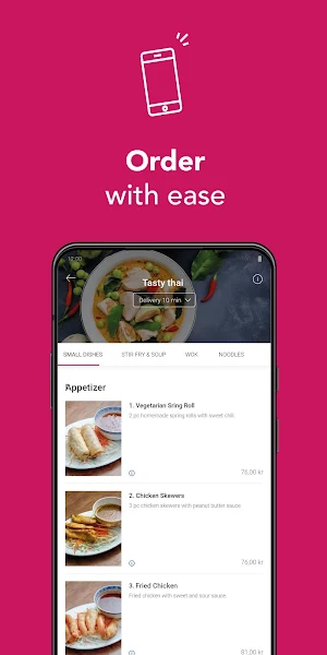 foodora Sweden Screenshot 2