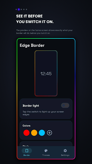 Notification Edge Lighting Screenshot 1