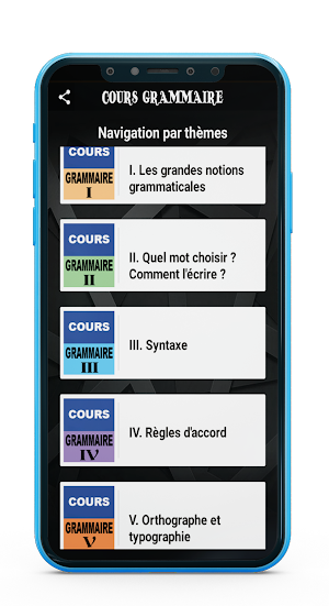 Apprendre Français - Cours et Exercices Grammaire Screenshot 2