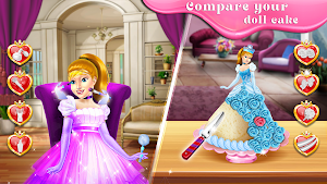 Doll Dress up Game: Cake Games Screenshot 3