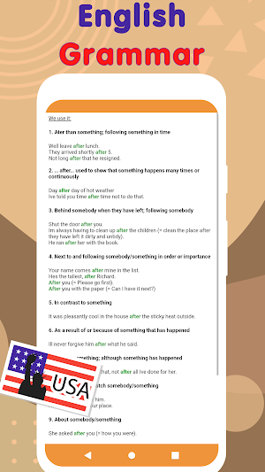 English Grammar: Prepositions - Learn English Free Screenshot 2